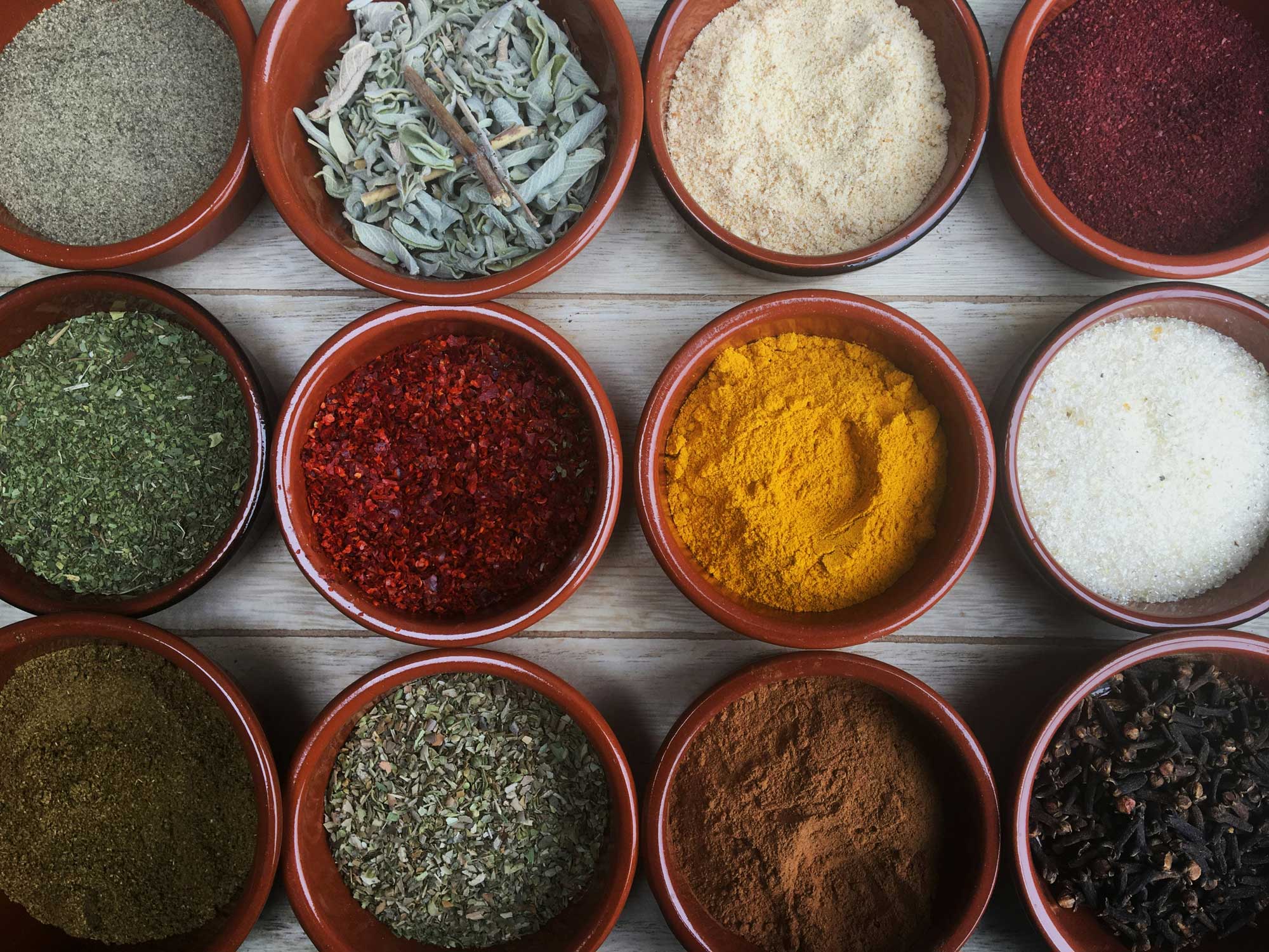 Gewürze im Küchennotfall