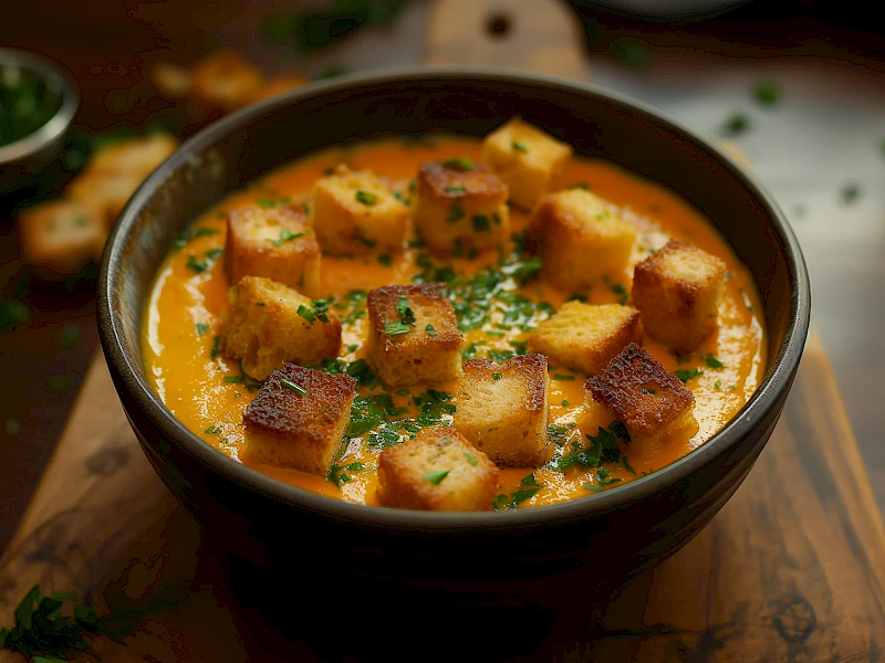 Kokos-Kürbissuppe