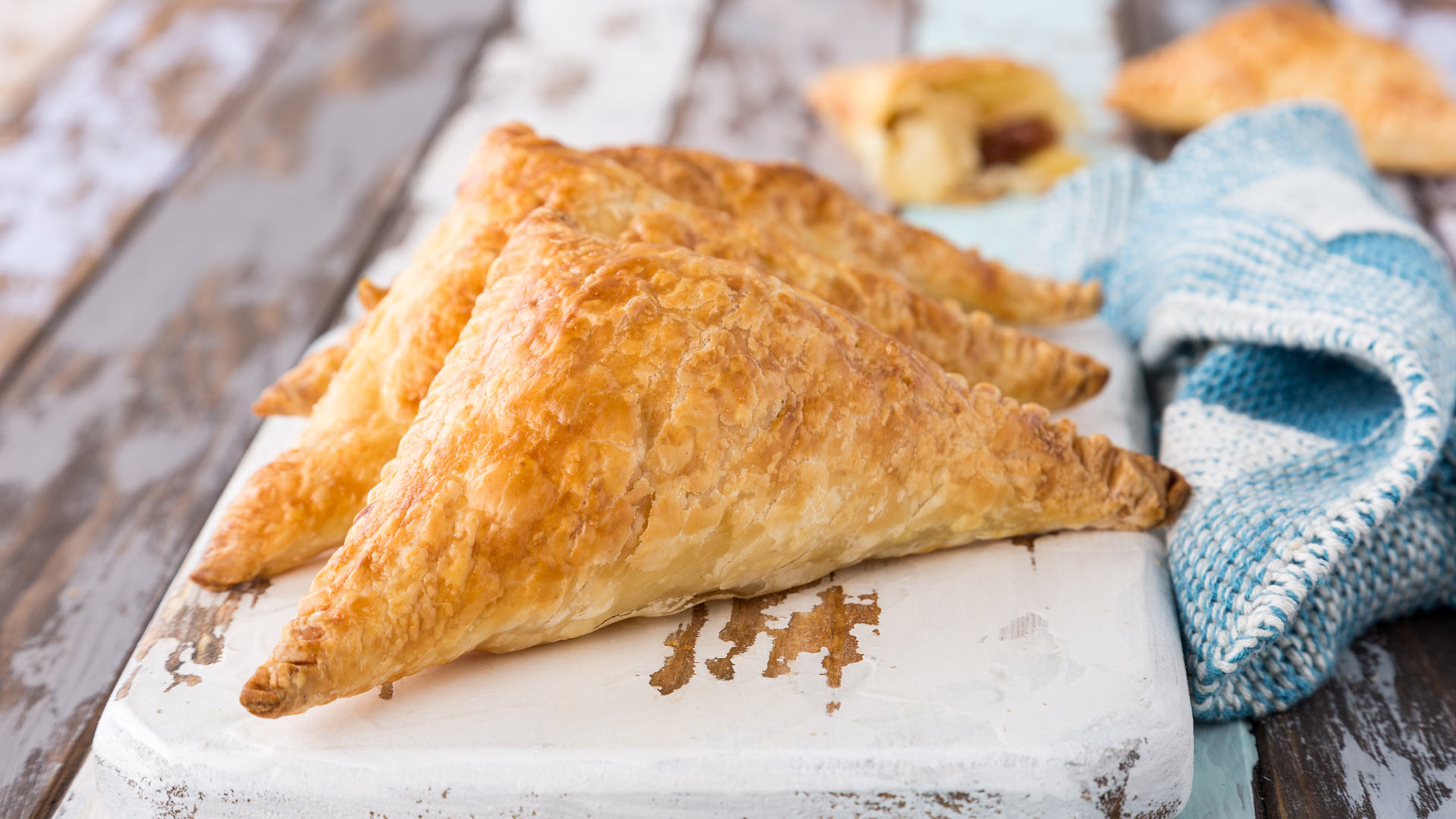 Herbstliche Blätterteigkissen