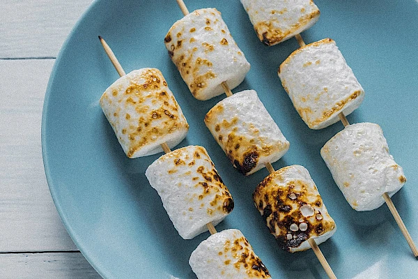 Marshmallows ohne Gelatine