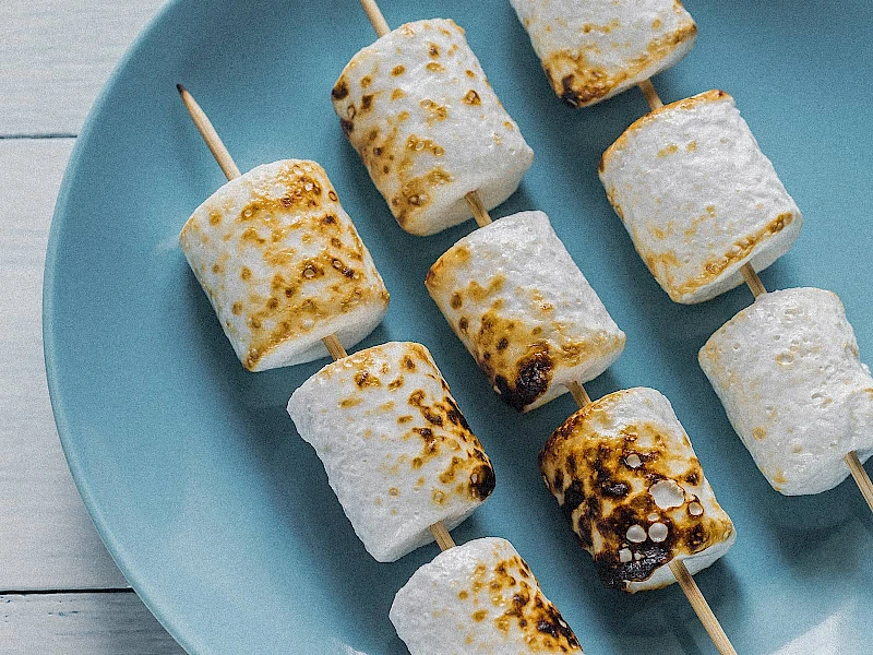 Marshmallows ohne Gelatine