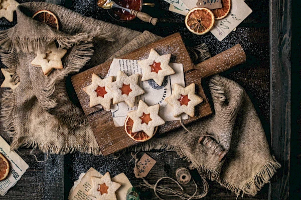 Fensterglas-Plätzchen