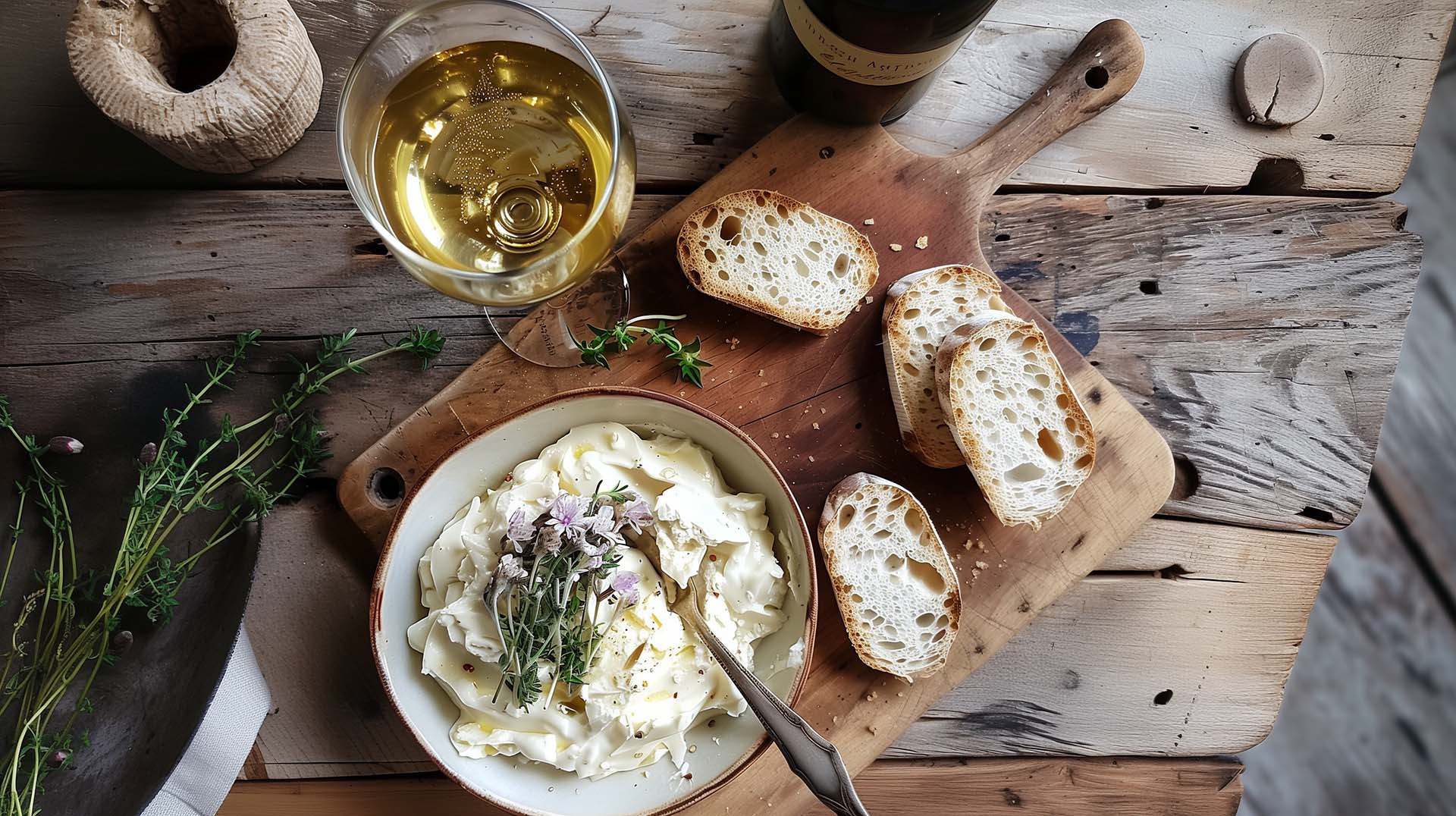 Camembert-Champagner-Aufstrich