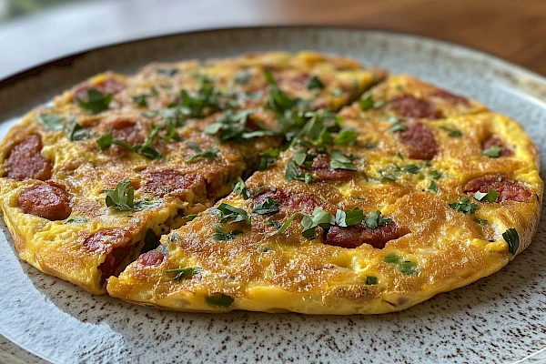 Portugiesisches Chorizo-Omelette