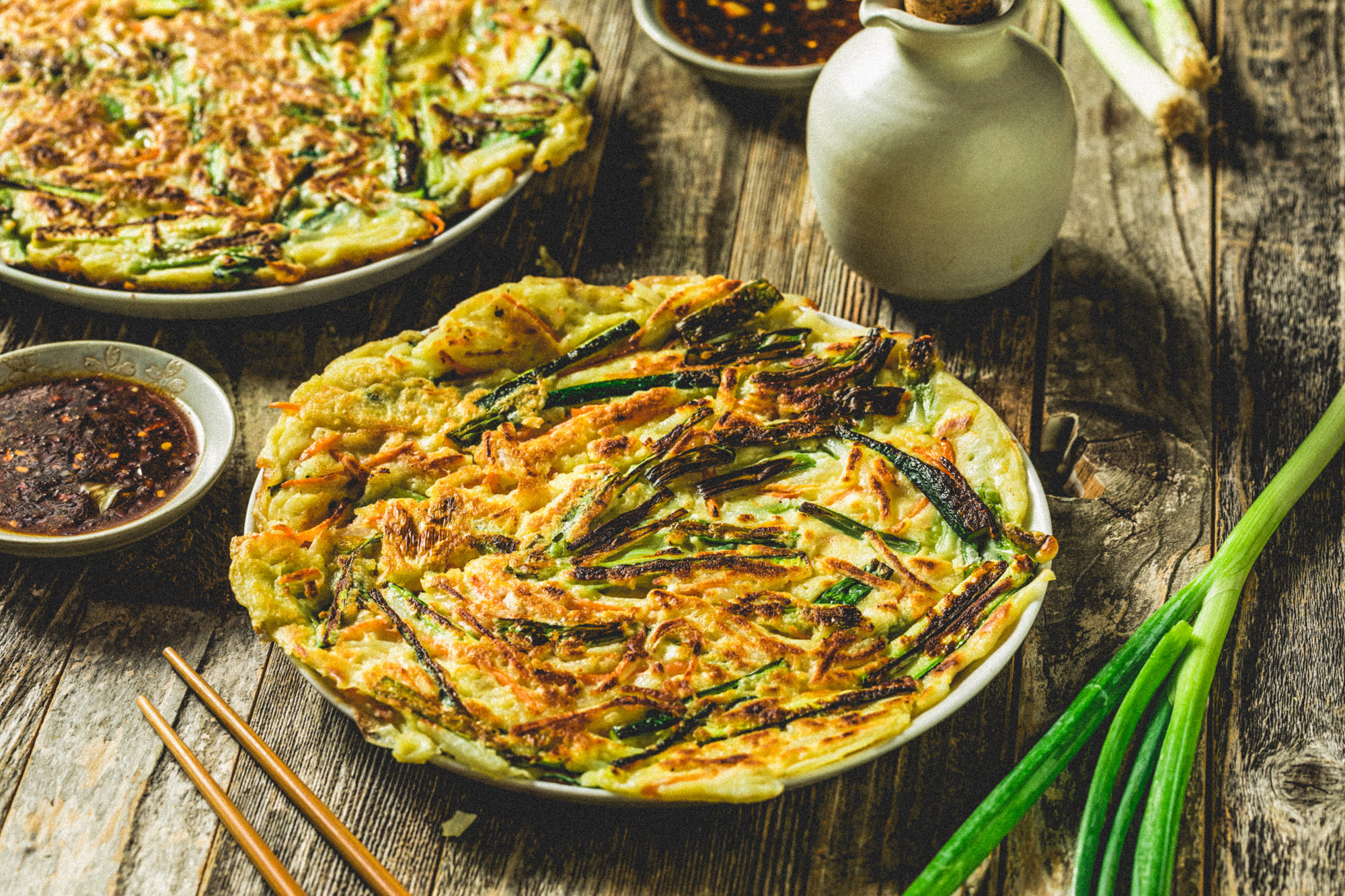 Koreanische Pfannkuchen