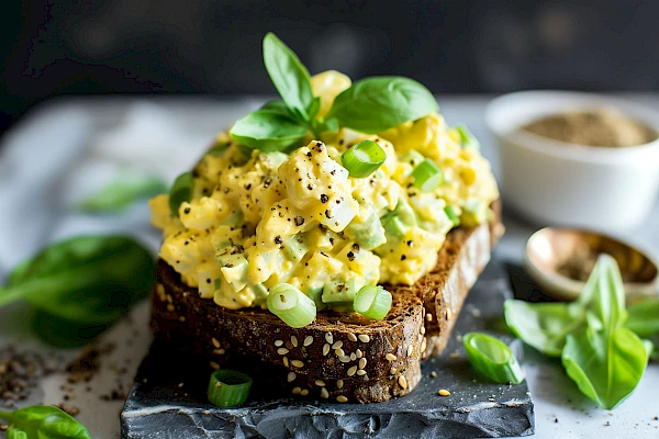 Veganer Eiersalat