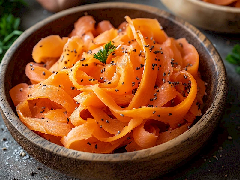 Veganer Räucherlachs