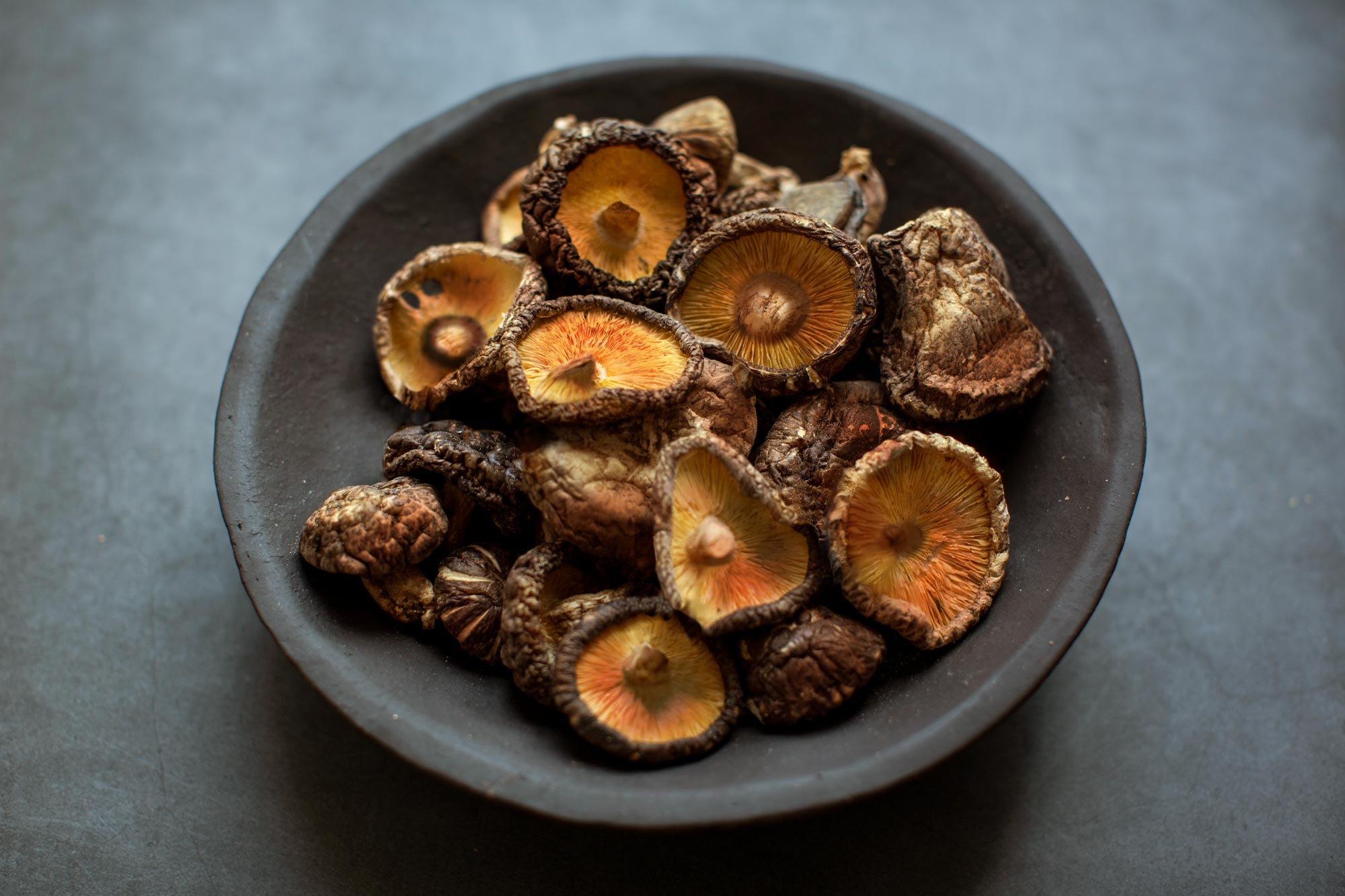 Geröstete Shiitake Chips