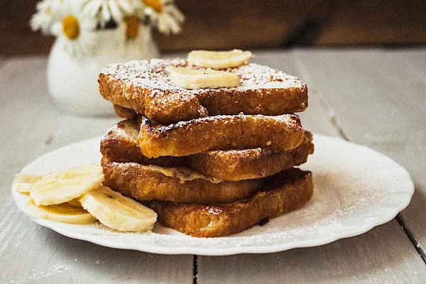Veganer French Toast