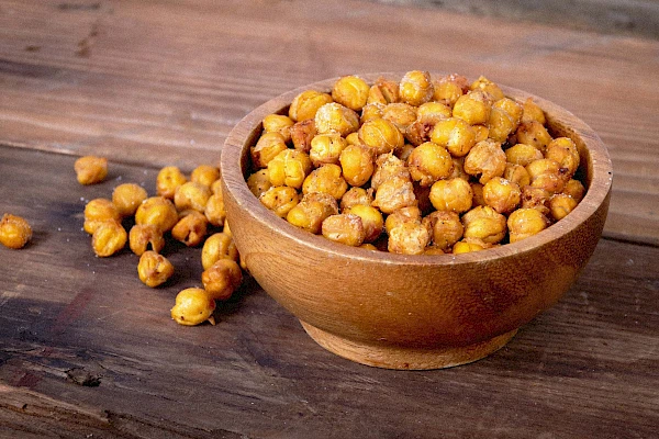 Geröstete Chili Kichererbsen