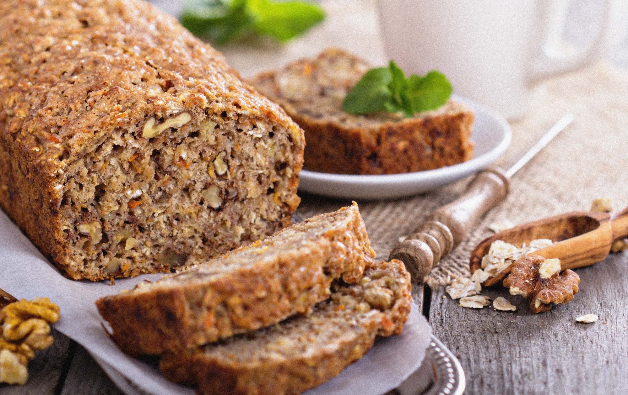 Möhren-Walnuss-Brot