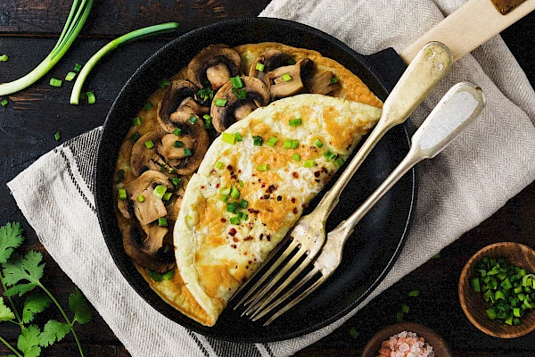 Veganes Omelett
