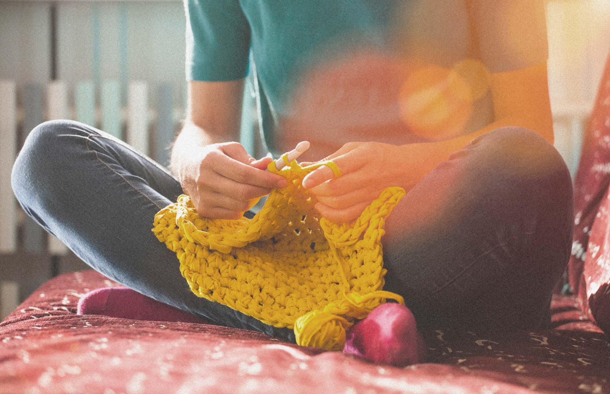 Handarbeit gegen Lockdown-Blues