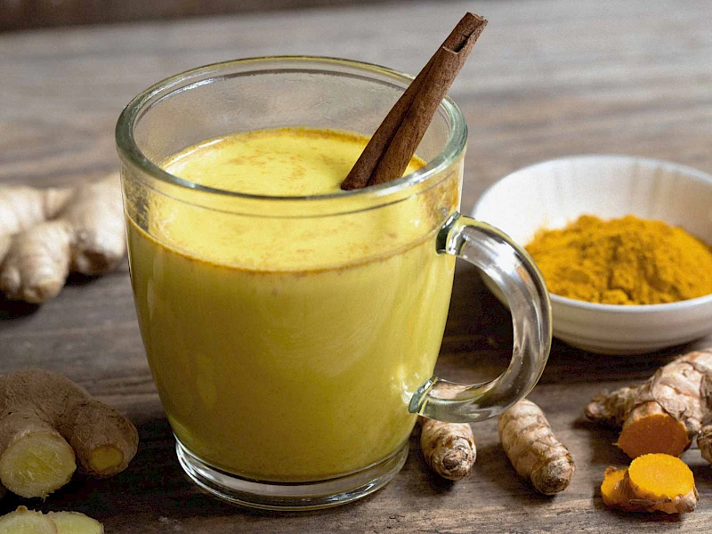Goldene Milch (Kurkuma Latte)