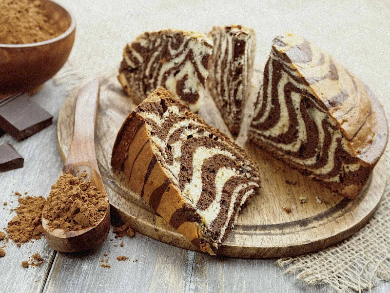 Zebrakuchen