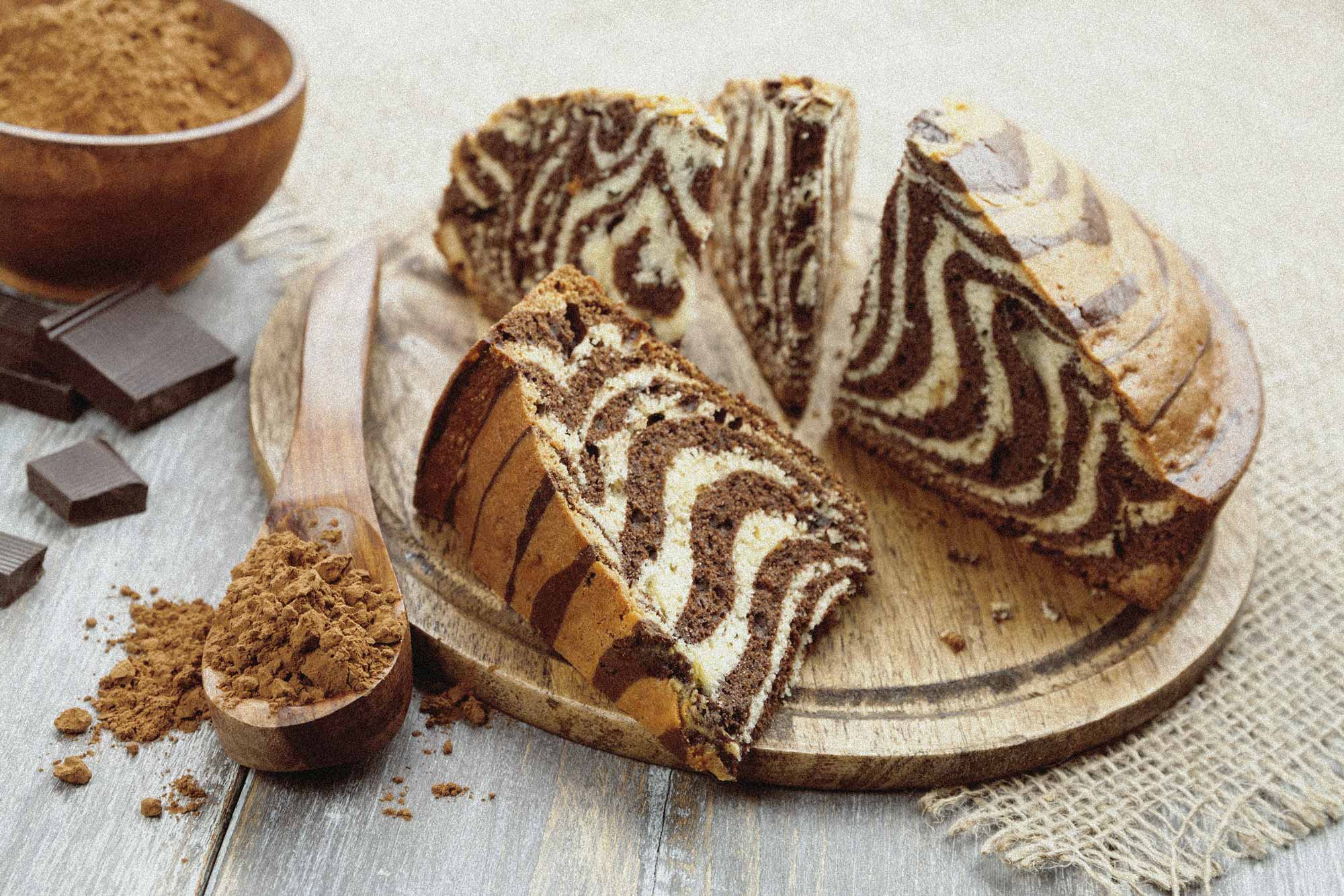 Zebrakuchen