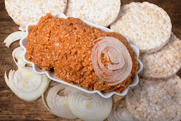 Reiswaffel-Mett