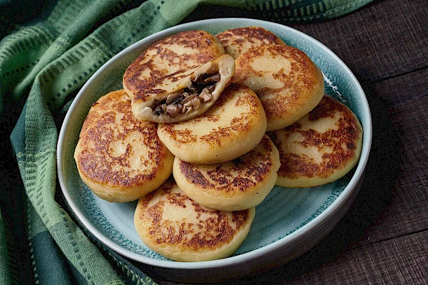 Gefüllte Kartoffelküchlein