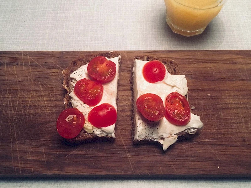 Veganer Frischkäse