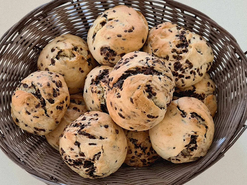 Schoko-Milchbrötchen