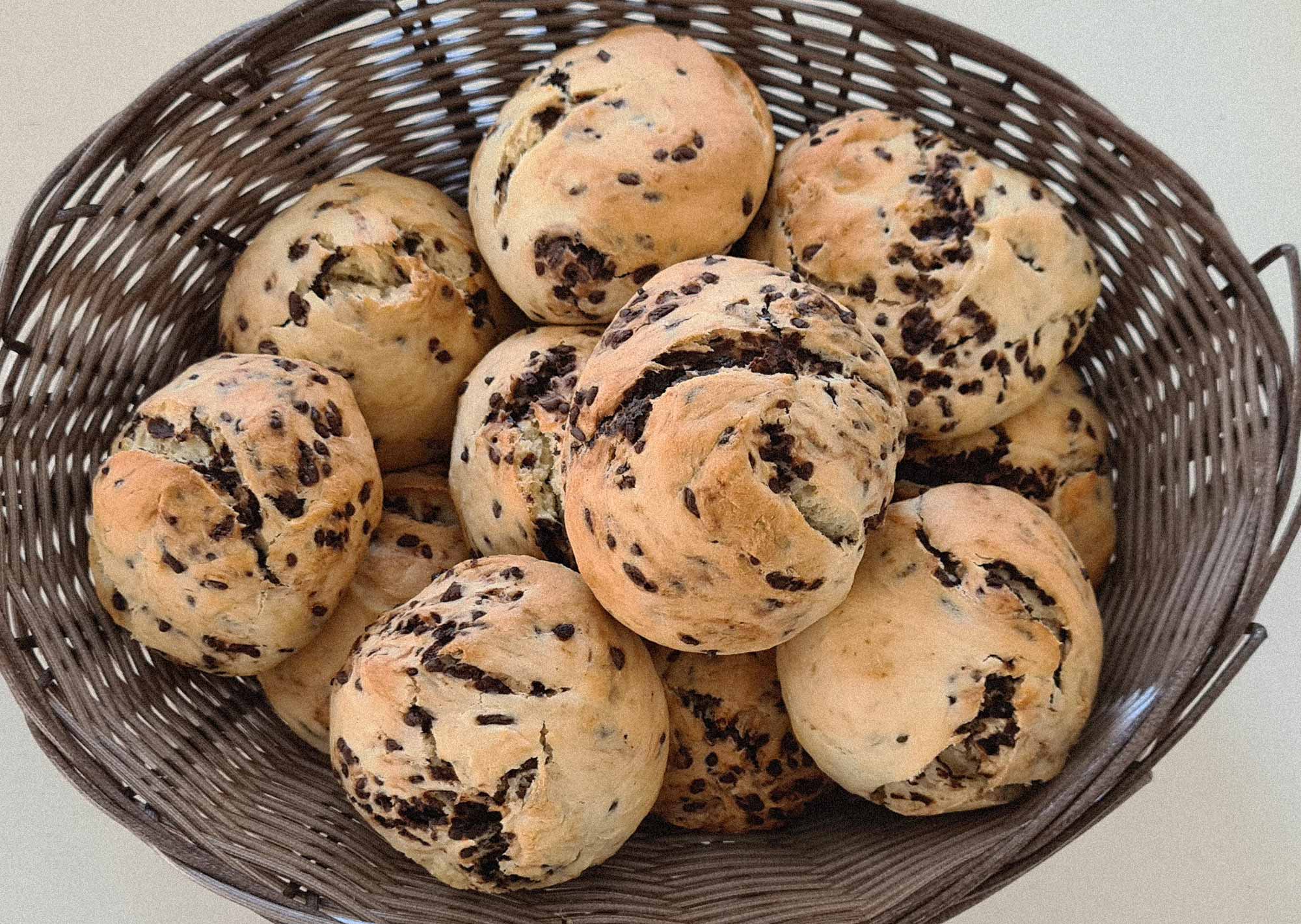 Schoko-Milchbrötchen