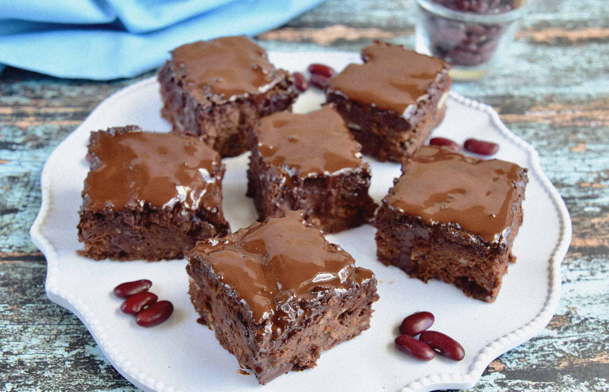 Kidneybohnen-Brownies