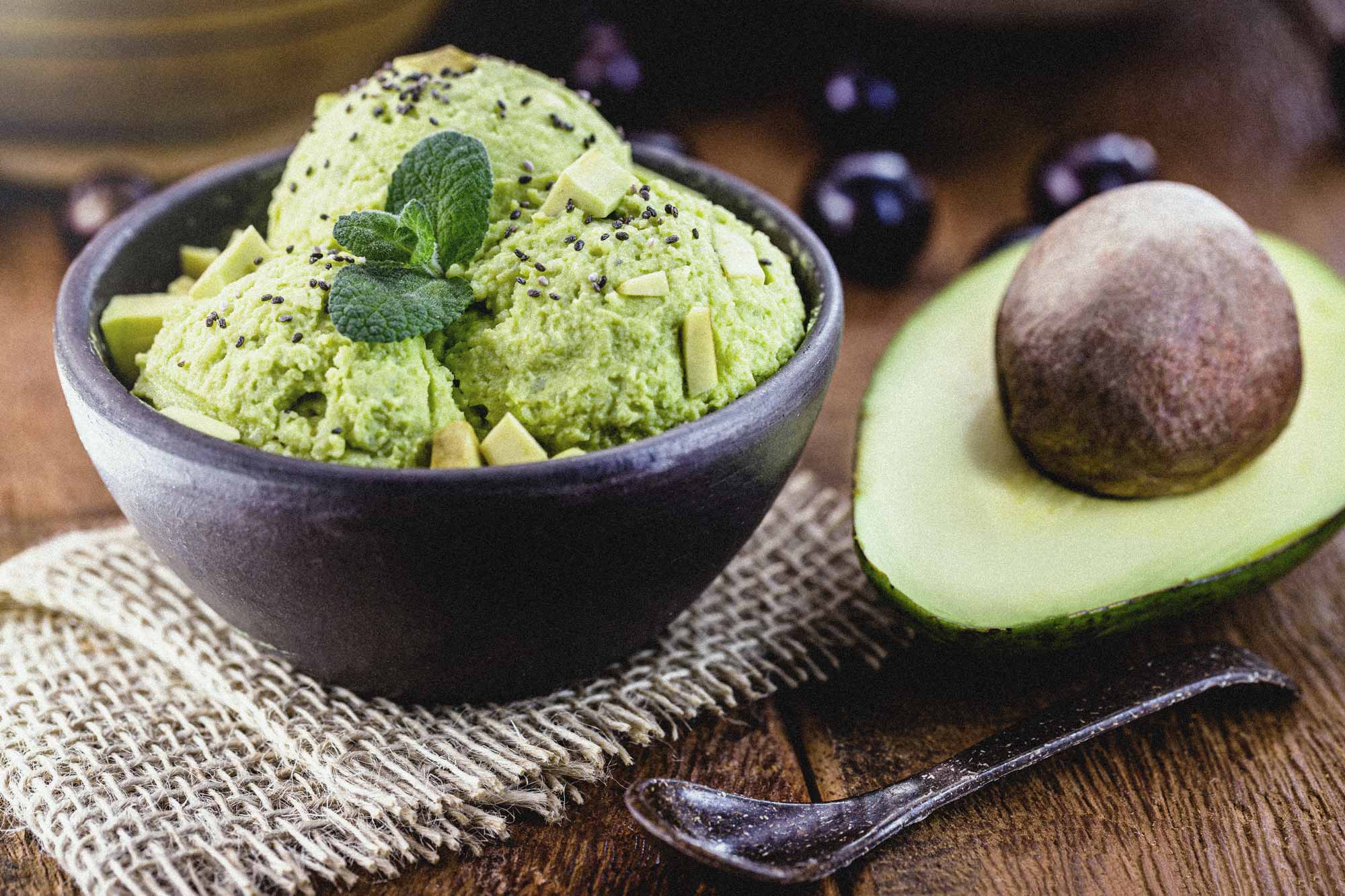 Avocado Eiscreme
