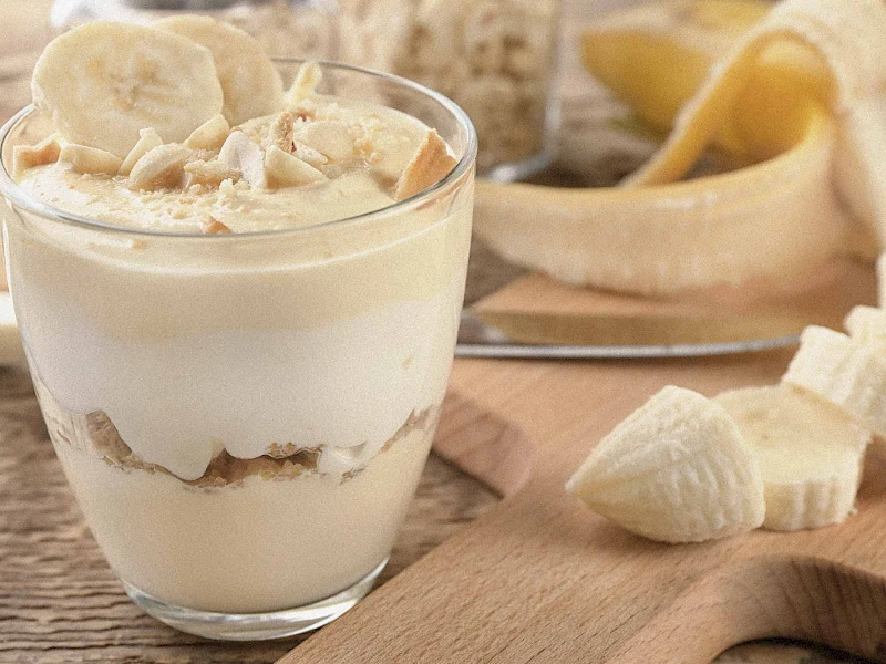 Bananen Pudding