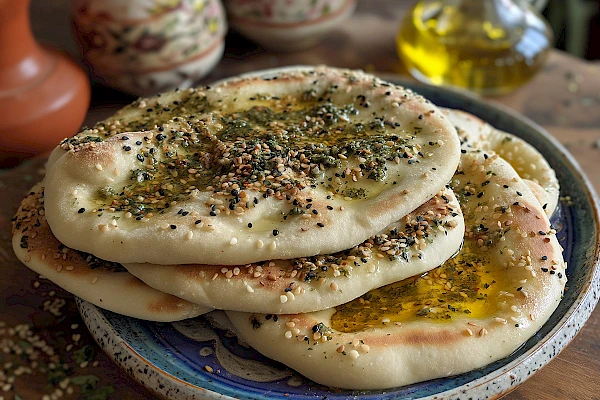 Manakish mit Zatar