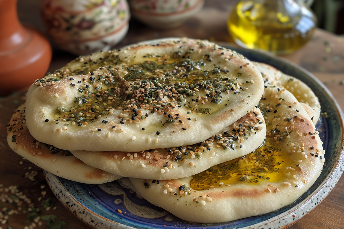 Manakish mit Zatar