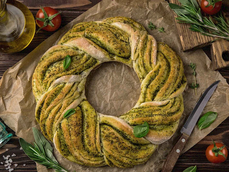 Pesto-Brot