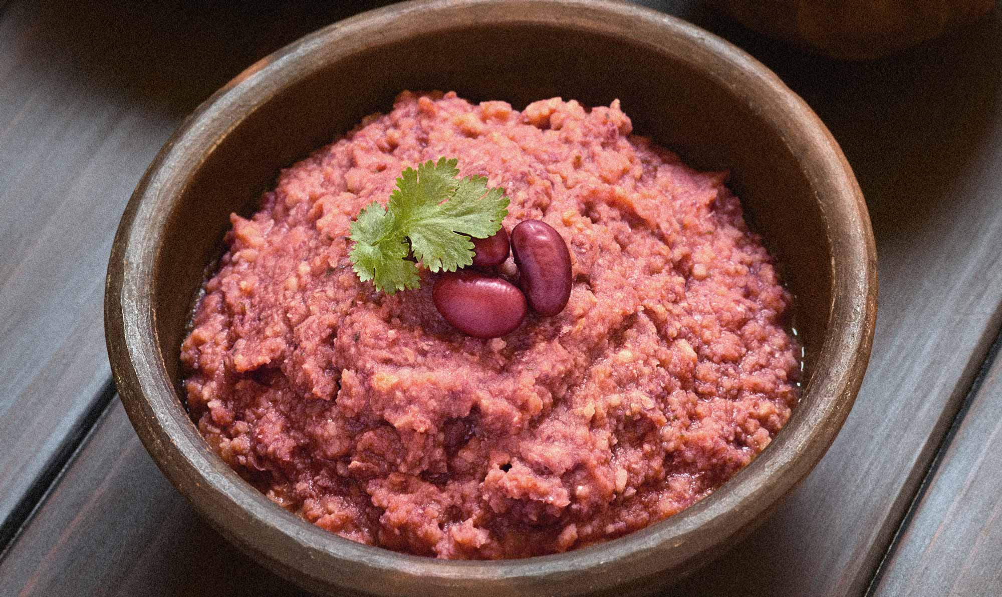 Kidneybohnen „Leberwurst“