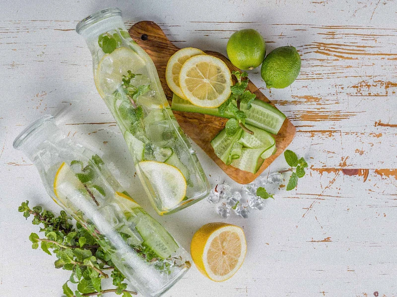 Infused Water - Gurke & Minze
