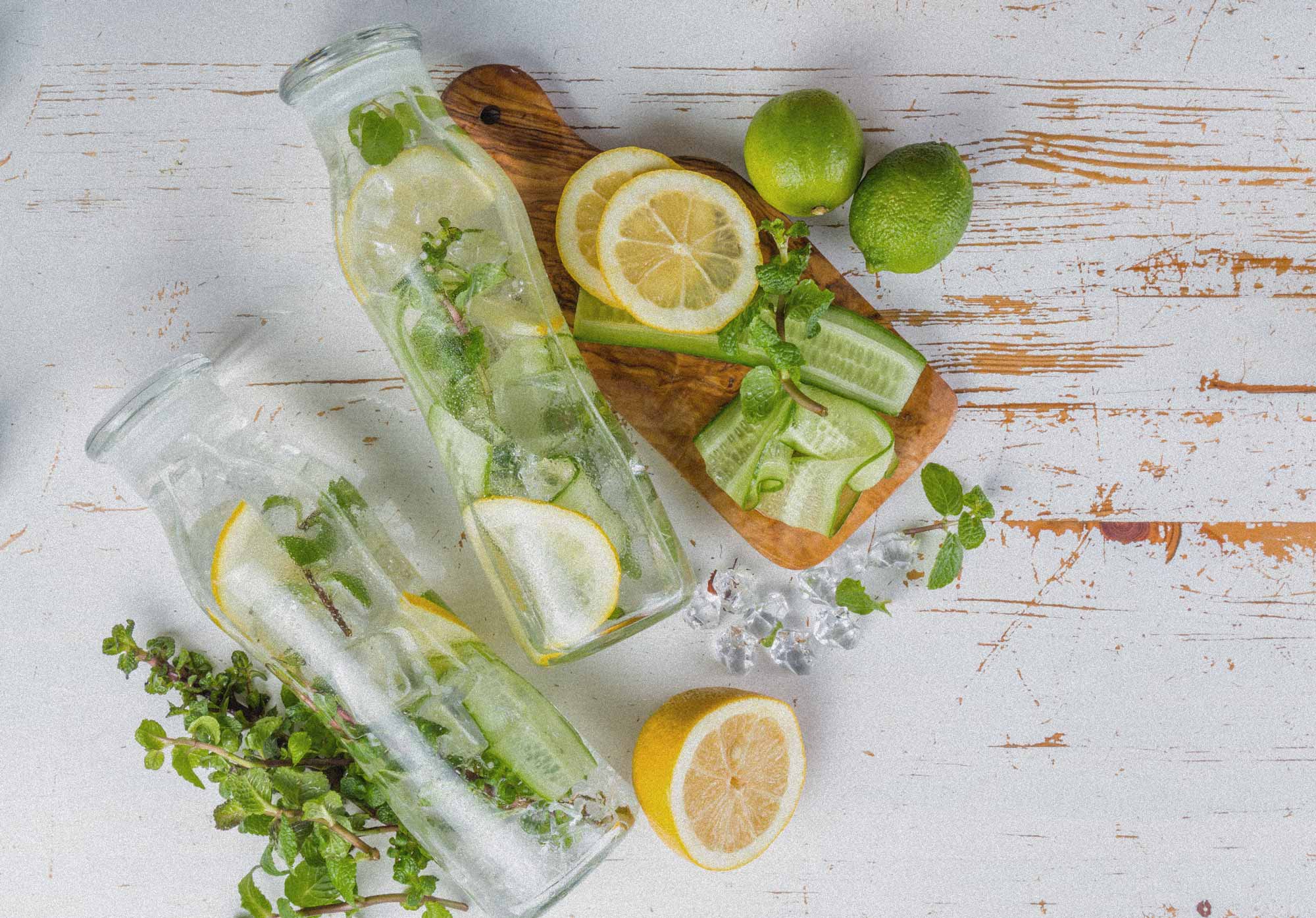 Infused Water - Gurke & Minze