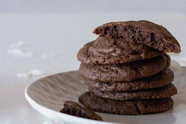 Schwarze Bohnen Cookies