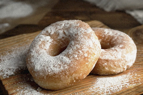 Frühstücksdonuts