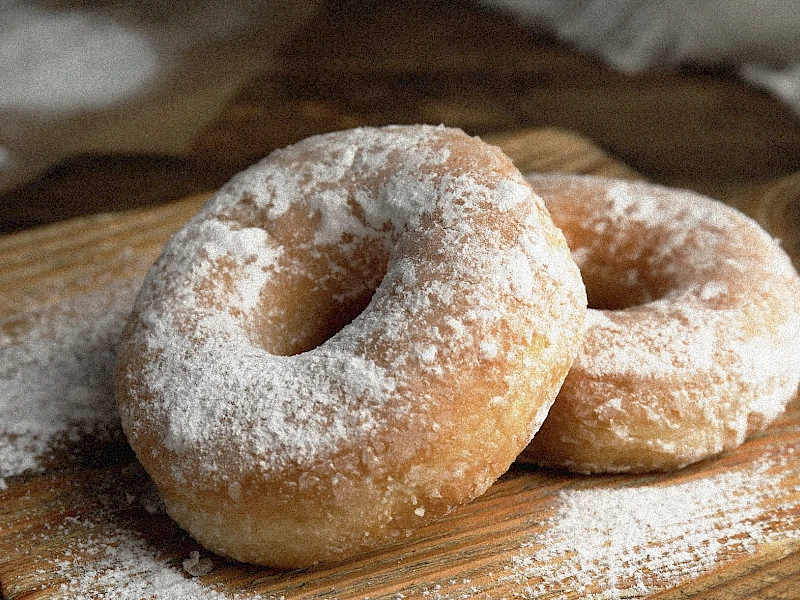 Frühstücksdonuts