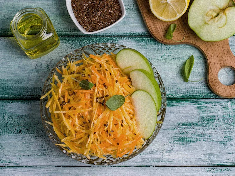 Apfel-Möhren-Salat