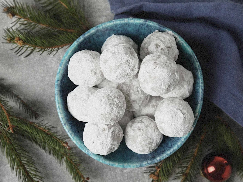Schneeball-Plätzchen