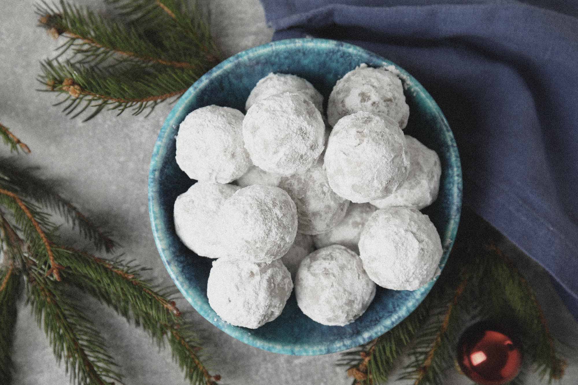 Schneeball-Plätzchen