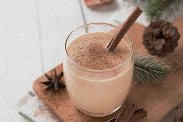 Veganer Eggnog