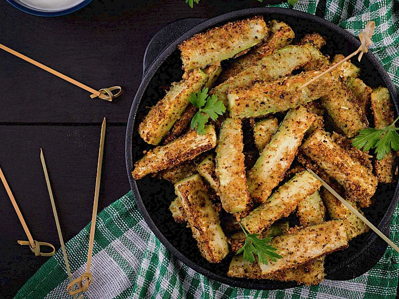 Zucchini-Sticks