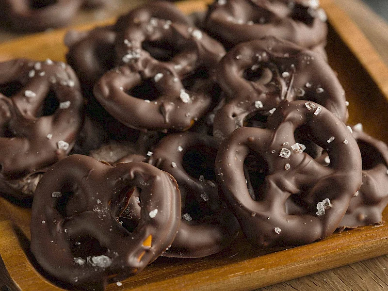 Mini-Schoko-Brezeln