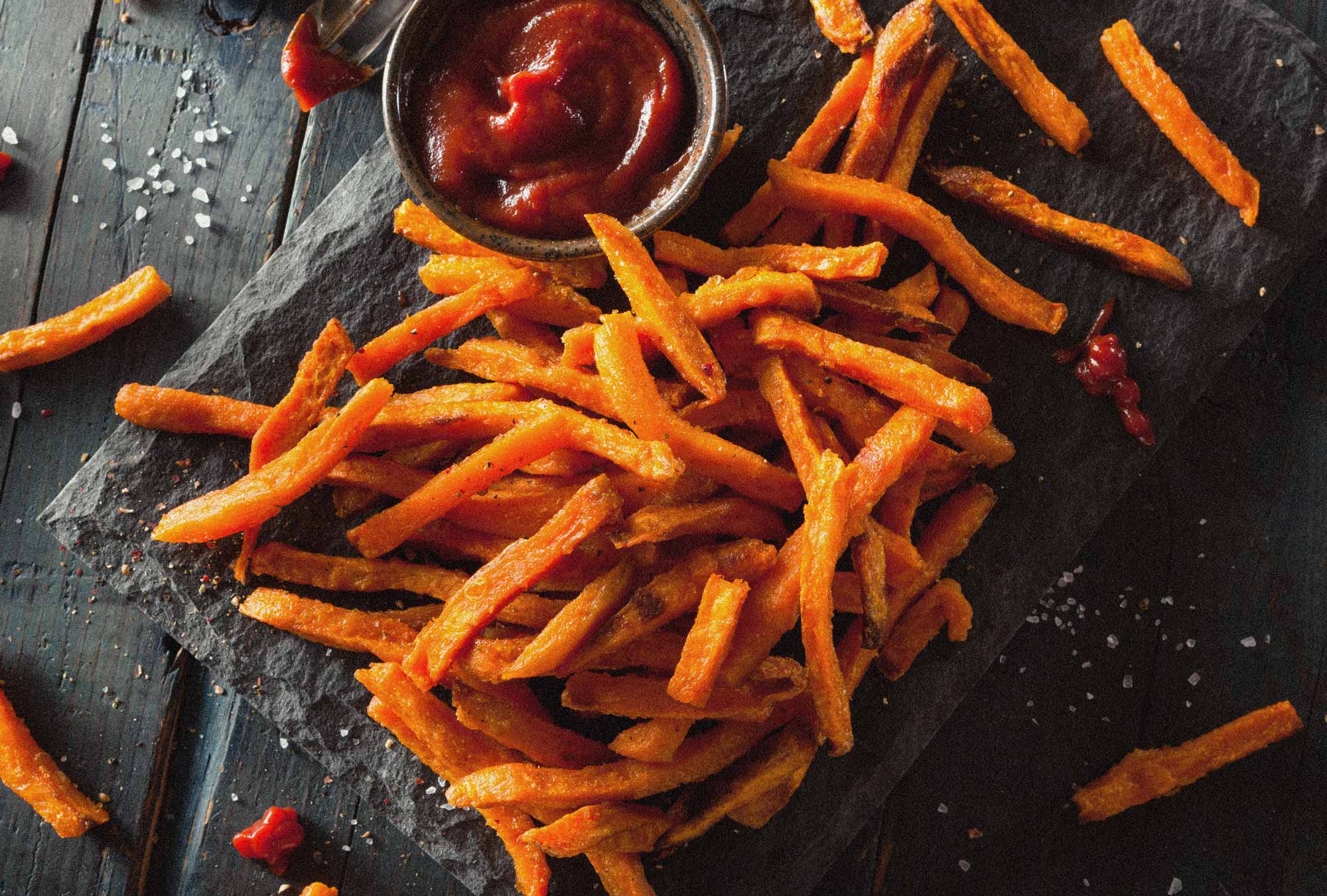 Süßkartoffel Pommes