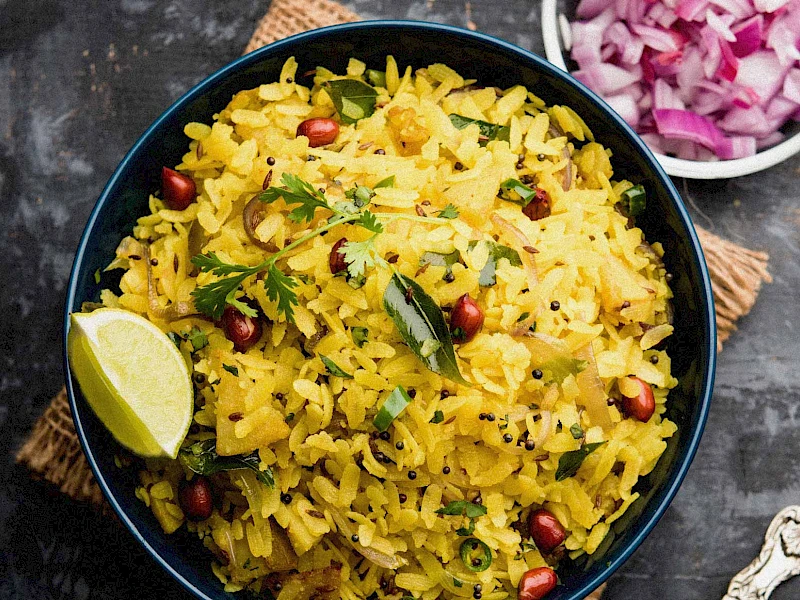 Indisches Poha