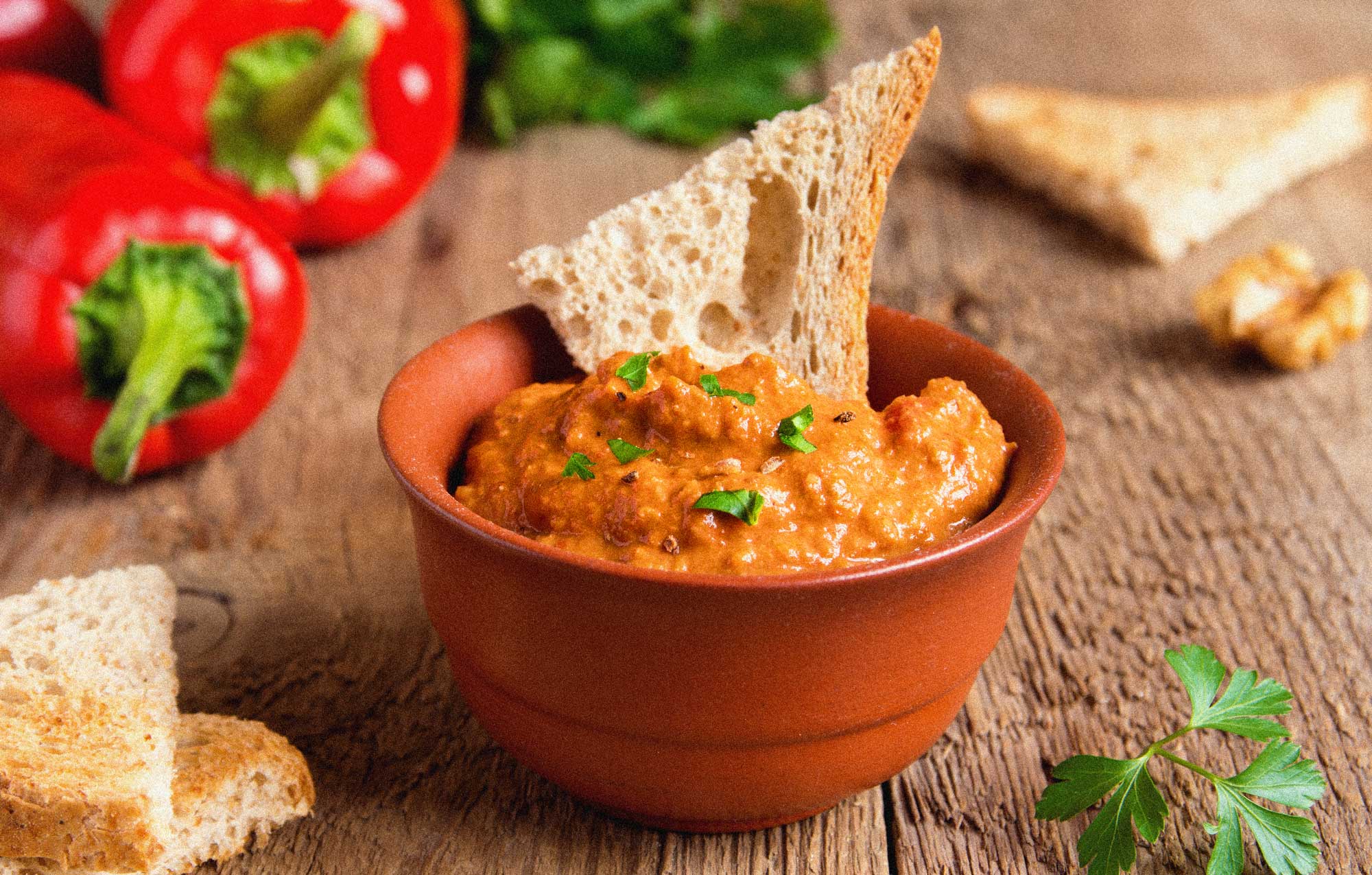 Paprika-Cashew-Aufstrich