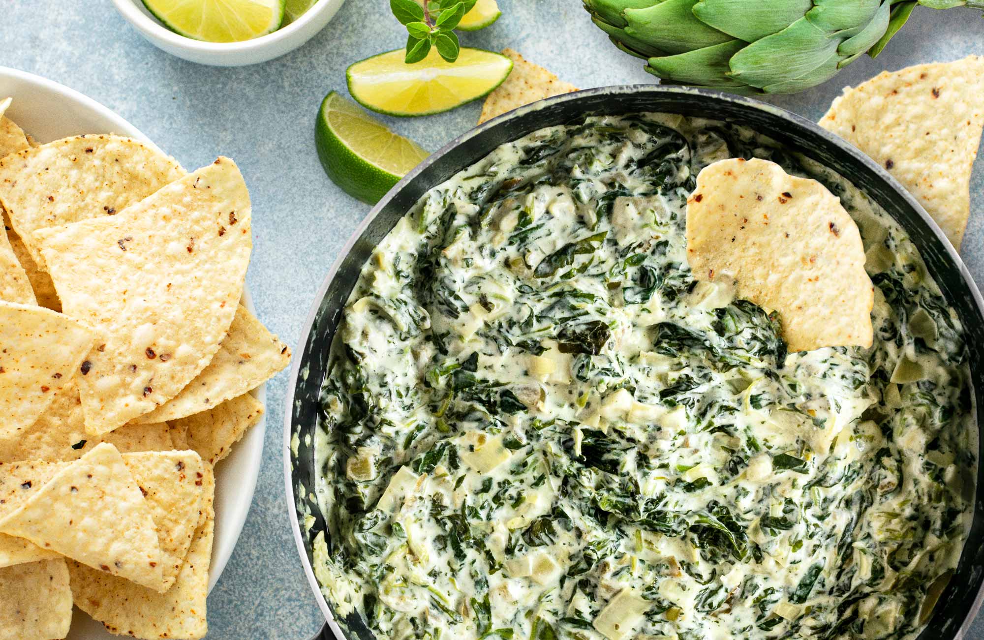 Artischocken-Spinat-Dip