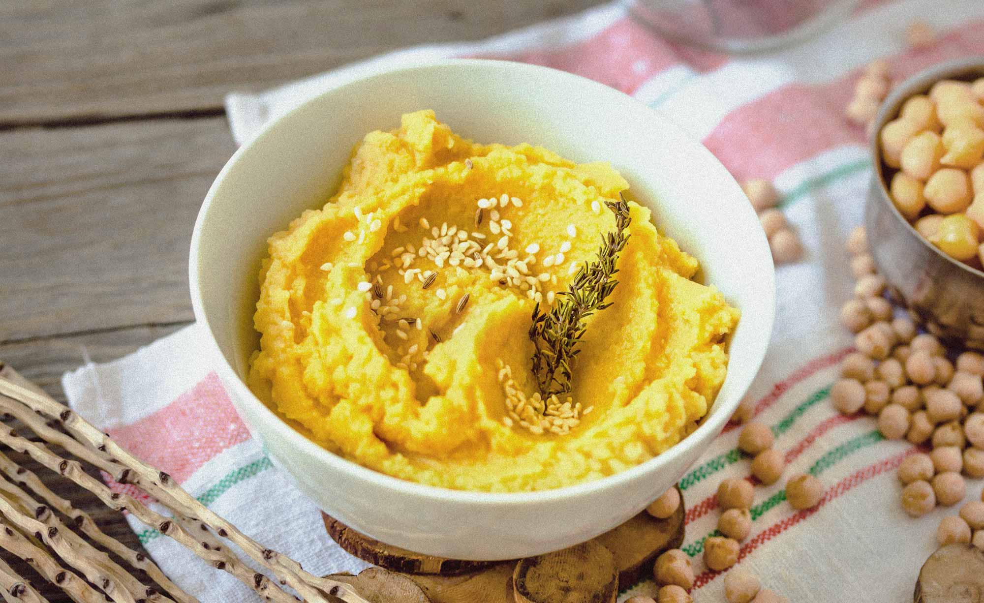Kurkuma Hummus