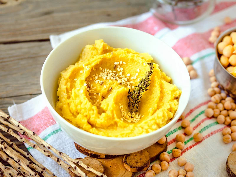 Kurkuma Hummus