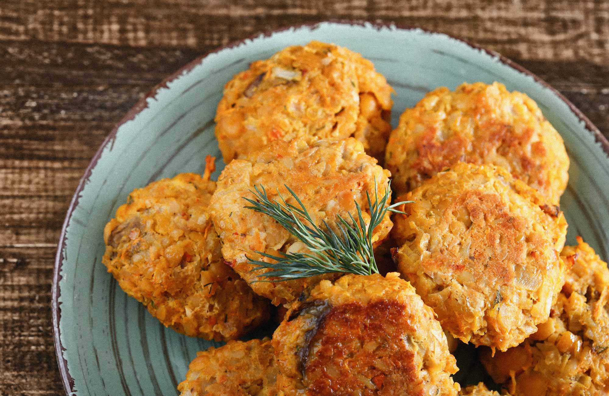 Kichererbsen-Bratlinge